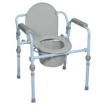 Asiento sanitario portátil 3 en 1