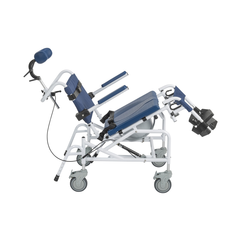Silla de ducha de alumino con tilt Drive